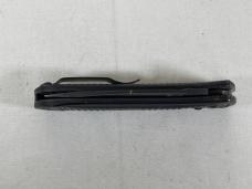 BENCHMADE USA 5300SBK Mel Pardue Design Presidio Black Tanto Axis Lock Auto