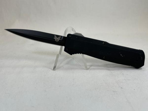 BENCHMADE USA 4700 Black DLC Finish Precipice OTF BENCHMADE USA 4700 Black DLC Finish Precipice OTF