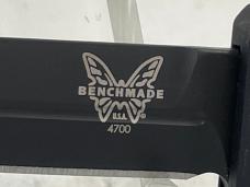 BENCHMADE USA 4700 Black DLC Finish Precipice OTF