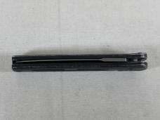 BENCHMADE USA 3550BLK Black Partially Serrated Pardue Auto