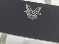 BENCHMADE USA 3550BK Black Spear Point Mel Pardue Automatic w/ OMP Box