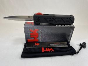 Rare 2011 HECKLER & KOCH 14850 Prototype Black Epidemic OTF w/ OMP Box