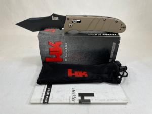 2008 HECKLER & KOCH 14450SBK-702 Limited Edition G10 Tanto Auto Axis w/ OMP Box