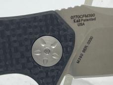 ZERO TOLERANCE 0770CF-M390 Carbon Fiber Assisted Flipper Liner Lock w/ OMP Box