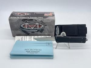 2006 MICROTECH 120-8 Satin Serrated Black Troodon S/E Automatic OTF w/ OMP Box
