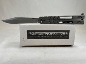 BLADE RUNNER SYSTEMS (BRS) ALT w/ Clip Alpha Beast Balisong Butterfly in OMP Box