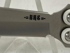 BLADE RUNNER SYSTEMS(BRS) Premium Replicant White Balisong Butterfly w/ OMP Box