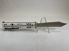 BLADE RUNNER SYSTEMS(BRS) Premium Replicant White Balisong Butterfly w/ OMP Box
