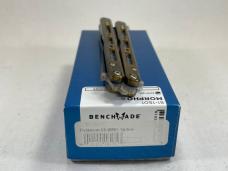 BENCHMADE USA 51 Flytanium V4 Yellow Balisong Butterfly Morpho w/ OMP Box