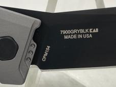KERSHAW AUTO 7900GRYBLK Gray & Black Launch 7 Push Button Auto