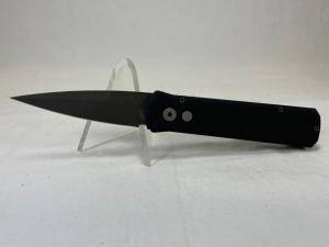 PRO-TECH USA H06 Godson Black Coated 154-CM Black Automatic