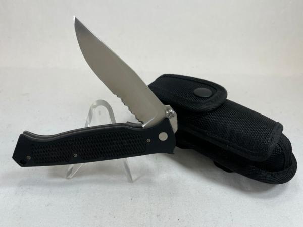 BUTCH VALLOTTON KNIVES Chameleon #677 Dual Action Liner Lock IN SHEATH BUTCH VALLOTTON KNIVES Chameleon #677 Dual Action Liner Lock IN SHEATH