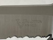 BUTCH VALLOTTON KNIVES Chameleon #677 Dual Action Liner Lock IN SHEATH