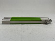 29 KNIVES Custom Neon Green Tanto Kampilan Shank Balisong Butterfly w/ OMP Box