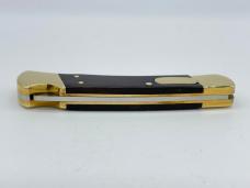 2013 BUCK USA 110 Wood Automatic Folding Hunter Lockback w/ Pouch & OMP Box