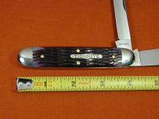 Great Eastern Cutlery GEC Purple Sage Jigged Bone Jumbo Stockpen Jack Knife NIT 541225 Made In USA