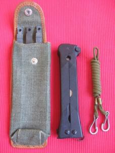 Vintage Polish Demolition Military Multi-Tool Switchblade Knife