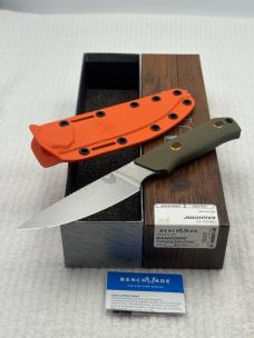 Benchmade 15600-01 Raghorn Prototype Fixed Blade Hunting Knife NIB Made In USA