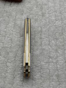Al Mar AM1001P Osprey 1 Blade Pearl Lock Back Made In Japan Discontinued