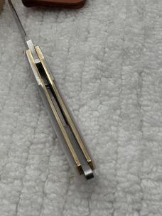 Al Mar AM1001P Osprey 1 Blade Pearl Lock Back Made In Japan Discontinued