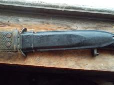 J&D Tool Co. Military Knife Bayonet / Scabbard U.S. M581