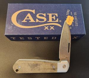 2024 Case Highbanks OD Green Micarta Handles