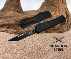 Microtech Knives Hera II X-51 Alien Purple D/E Signature Series 1702-1PUX51S