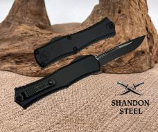 Microtech Knives Hera II X-51 Alien Purple D/E Signature Series 1702-1PUX51S