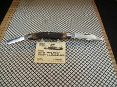 SCHRADE OLD TIMER 8OT SR. STOCKMAN VINTAGE USA CARBON STEEL NEW IN BOX, SLEEVE, & PAPER POCKET KNIFE
