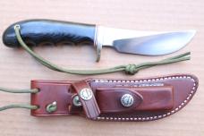 Randall Made Orlando FL - #20 "Ward Gay" - Black Micarta / Tool Steel - USED