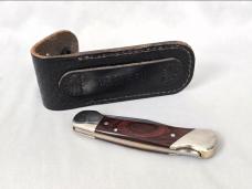 Vintage *RARE* WESTERN USA 541 E - 1984 One Shot Hunt Pocket Knife w/Sheath!