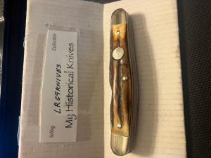 BOKER SOLOGEN MUSKRAT STAG HANDLES