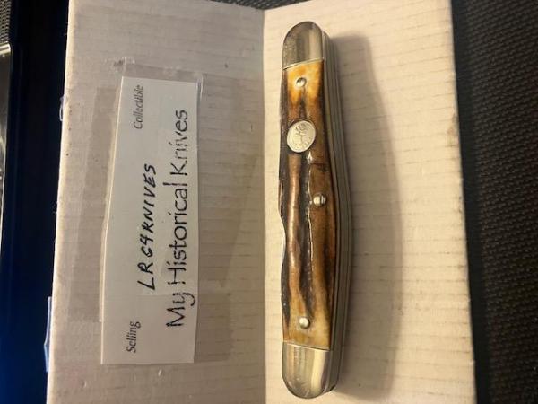 BOKER SOLOGEN MUSKRAT STAG HANDLES BOKER SOLOGEN MUSKRAT STAG HANDLES