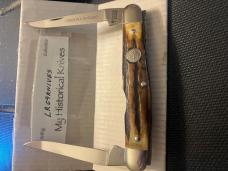 BOKER SOLOGEN MUSKRAT STAG HANDLES