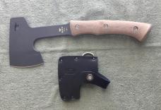 Buck Compadre Axe 106 With Leather Sheath NIB Made in USA Discontinued