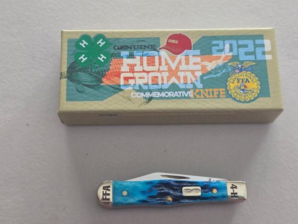 Case XX 2022 Tennessee Farmers Co-Op FFA 4-H Small Swell Center Jack Knife Case XX 2022 Tennessee Farmers Co-Op FFA 4-H Small Swell Center Jack Knife