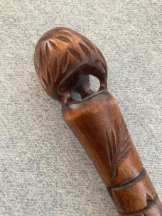 Vintage, RARE, Hand-Carved Australian KIWI Bird Walking Stick/Cane
