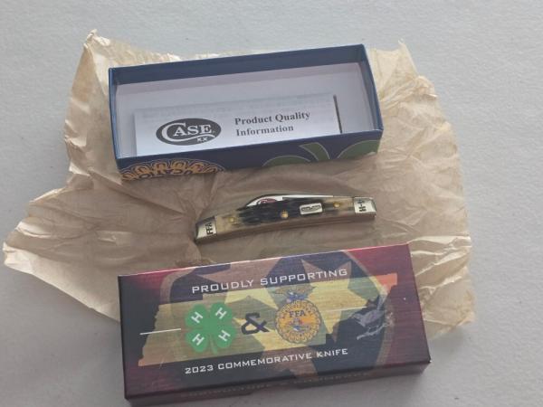 Case XX 2023 Tennessee Farmers Co-Op FFA 4-H Small Congress Knife Case XX 2023 Tennessee Farmers Co-Op FFA 4-H Small Congress Knife
