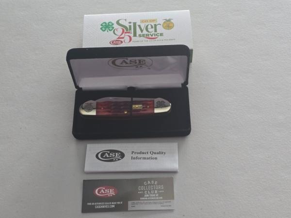 Case XX 2025 Tennessee Farmers Co-Op FFA 4-H 25th Anniversary Canoe Knife Case XX 2025 Tennessee Farmers Co-Op FFA 4-H 25th Anniversary Canoe Knife