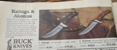 Buck USA Akonua Knife with Box 
