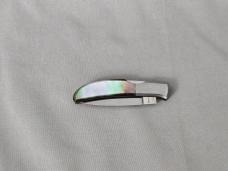 Vintage *RARE* AL MAR SEKI, JAPAN Mini Osprey Pocket Knife w/Abalone Handle Scales!
