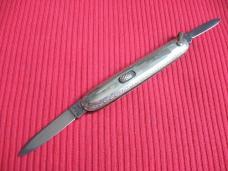 Vintage 2 7/8" Double FLYLOCK Switchblade Knife