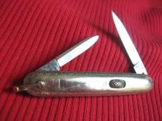 Vintage 2 7/8" Double FLYLOCK Switchblade Knife