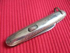 Vintage 2 7/8" Double FLYLOCK Switchblade Knife