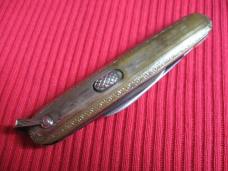 Vintage 2 7/8" Double FLYLOCK Switchblade Knife