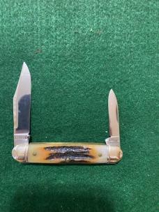 GEC NORTHFIELD 681221 WHITE OWL EDITIONSTAG OR COWHIDE JIGGED BONE