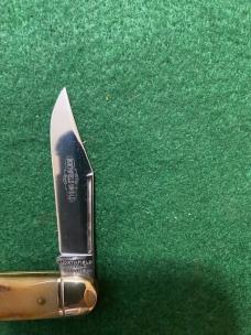 GEC NORTHFIELD 681221 WHITE OWL EDITIONSTAG OR COWHIDE JIGGED BONE