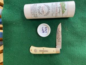 GREAT EASTERN -GEC -EARLY TIDIOUTE CUTLERY SINGLE BLADE MADE 2007 USA 