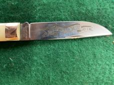 GREAT EASTERN -GEC -EARLY TIDIOUTE CUTLERY SINGLE BLADE MADE 2007 USA 