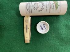 GREAT EASTERN -GEC -EARLY TIDIOUTE CUTLERY SINGLE BLADE MADE 2007 USA 